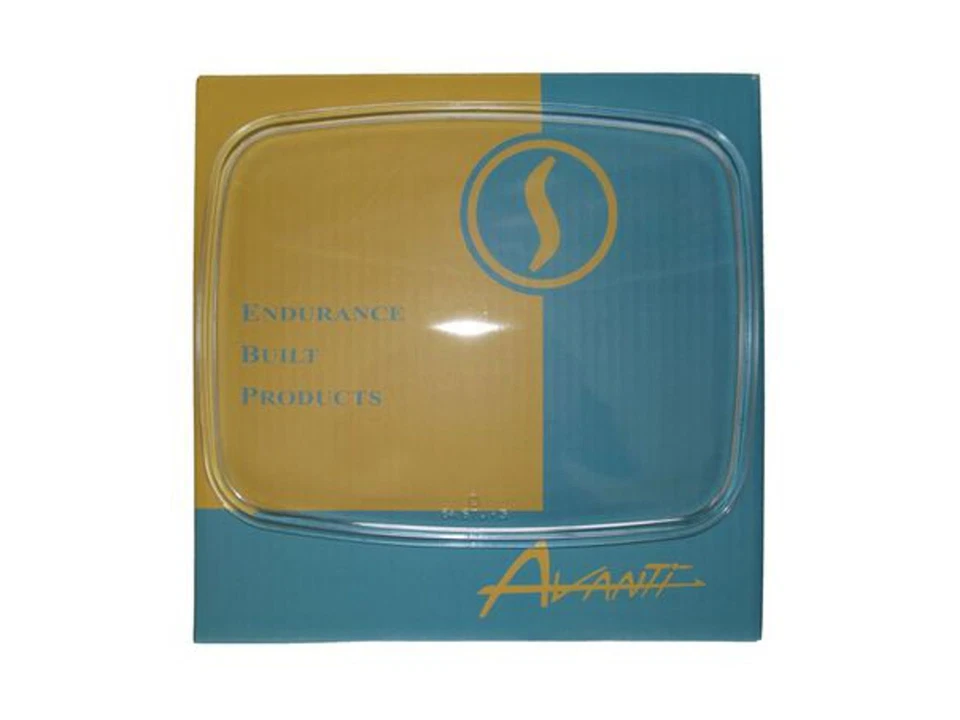 Studebaker Avanti 1964-1985 Avanti II GLASS Headlight Lenses set of 2 BRAND NEW! - Image 2 of 4