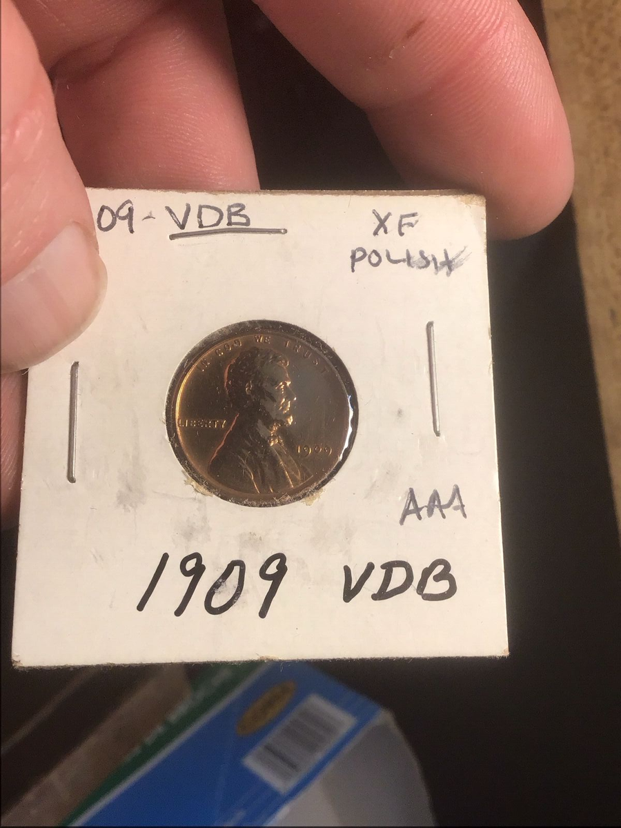 1909年！！ リンカーン 1セント！【初年度】【VDB】 1909年！！ リンカーン 1セント！【初年度】【VDB】 - メルカリ
