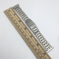 Adjustable End Links 16 mm 18 mm 21 mm Stainless Steel Watch Bracelet