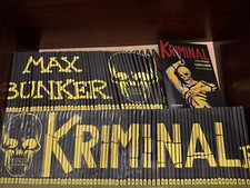 KRIMINAL Max Bunker Serie completa Fumetti 1 / 114  a Colori + album Figurine