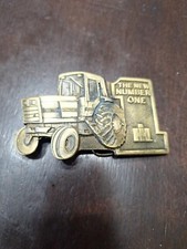 Vintage IH International Harvester 5288 Tractor "The New Number 1" Belt Buckle