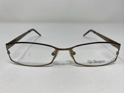 Up Tempo UPTEMPO 1 C.001 53-17-140 Mocha Brown Full Rim Eyeglasses Frame R+54