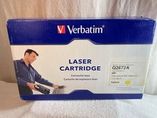 NEW SEALED-Verbatim Laser Jet Cartridge Black Printer Ink Q2672A-HP 3500 & 3550