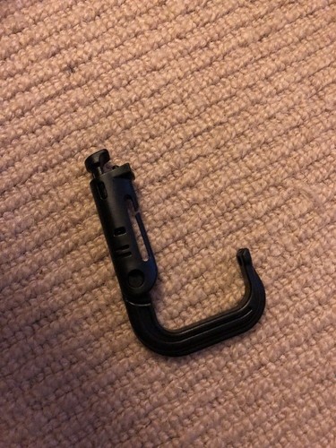 Ex Police Black Small Molle Vest Clip For Keys. G12. - Picture 2 of 3