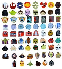 Star Wars Themed 25 Pins Assorted Disney Park Trading Pin Starter Set Brand New