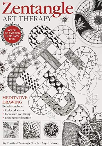 Zentangle Art Therapy by Anya Lothrop (2015, Trade Paperback) - Image 7