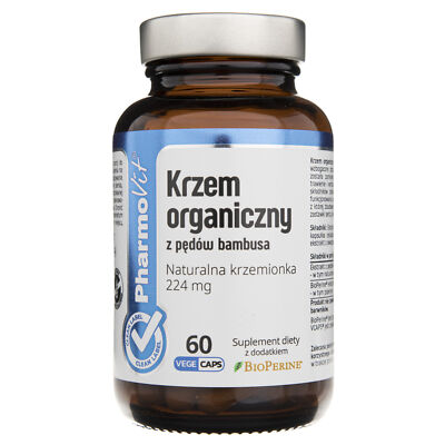 Pharmovit Organic Silicon from Bamboo Shoots 60 Kapseln