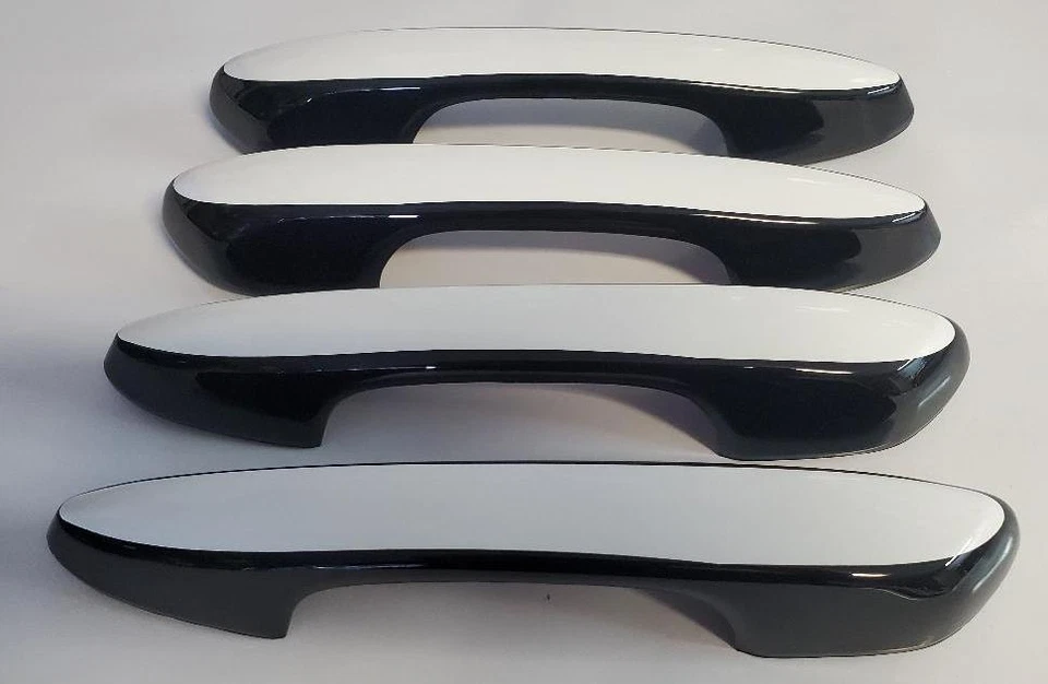 Color y negro o cromo manija de puerta superposiciones 2019-2024 Lexus ES350 U PICK CLR Foto 2 de 4