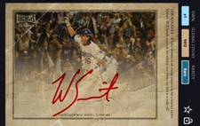 [DIGITAL CARD] TOPPS BUNT 2020 WILL SMITH - ARCHIVES WALK-OFF WIRES SIG, DODGERS