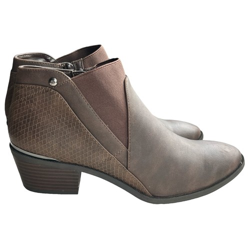 Talons Pointus Vera Wang Lexi - Marron Clouté - Taille US 8.5 - Occasion Comme Neuf