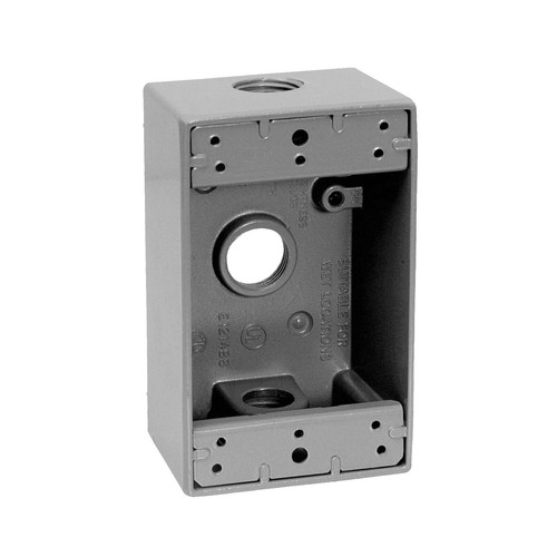 INTER ELECTRICAS Conduleta CROUSE HINDS Serie 3 Forma - LB 1 Pulgadas En Aluminio Con Pintura - Foto 12