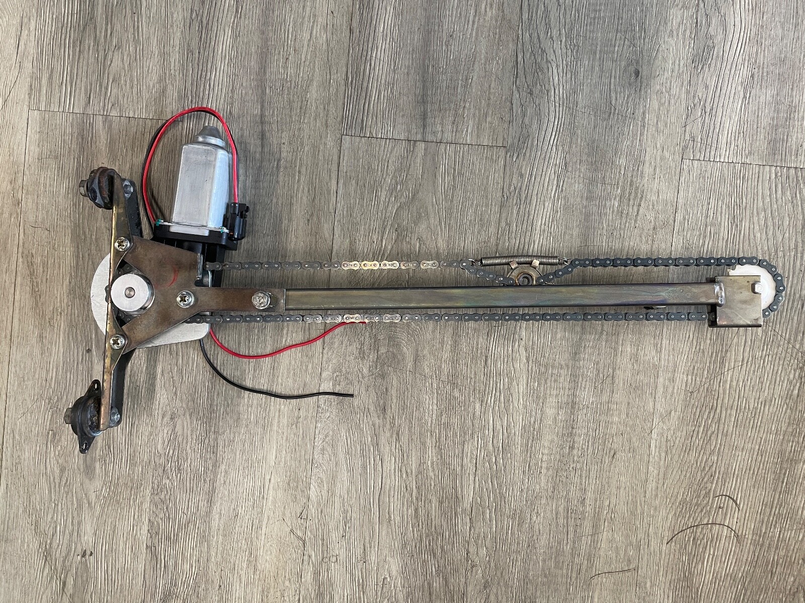 ROLLS ROYCE BENTLEY NEW RIGHT REAR WINDOW MOTOR & REGULATOR ASS'Y REBUILT 87-91