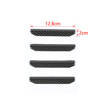 Carbon Fiber Inner Door Handle Decor Trim Strips For Ford F150 15-20 Accessories - Foto 6