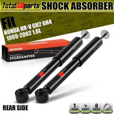 2x Rear Shock Absorber for Honda HR-V HRV GH 1.6L 4cyl Petrol SUV 1999-2002 AWD