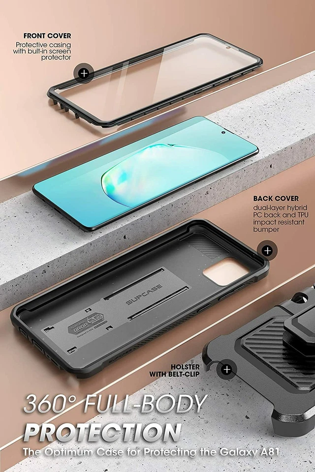 SUPCASE For Samsung Galaxy Note10 Lite / Galaxy S10 Lite Screen Case Cover 2020 - Image 2 of 4