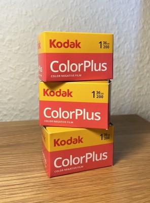 3х Kodak Colorplus 200 135/36 Negativfilm