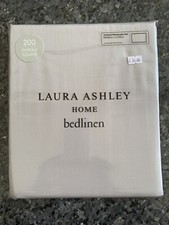 Laura Ashley Oxford Pillowcase Pair Steel 200TC