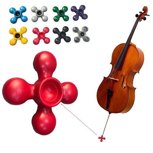 Professional Grade Non Slip Cello Mat Anti Skid Stand Spike Holder Pad