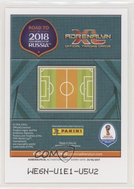 2017 Panini Adrenalyn XL Road to 2018 Fifa World Cup Netherlands Kevin