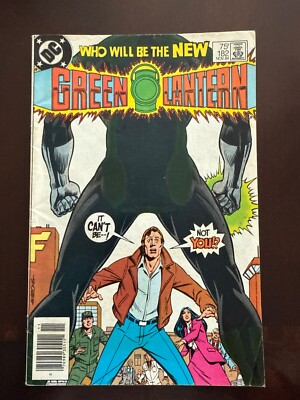Green Lantern #182 Vol. 2 (DC, 1984) Key! John Stewart Becomes Green Lantern, VF