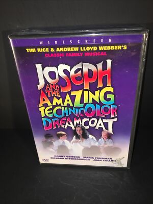 Joseph the Amazing Technicolor Dreamcoat DVD Donny Osmond Joan Collins  Musical