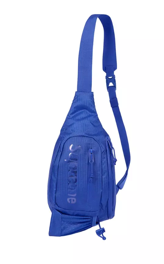 SUPREME 2021 SS SLING BAG ROYAL OS OG ALL BRAND NEW IN HAND