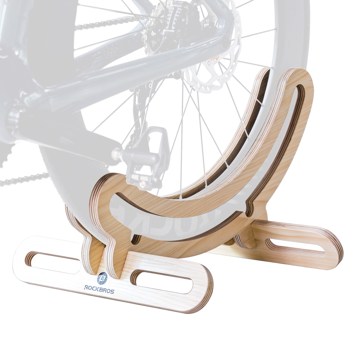 ROCKBROS Holz Fahrradstnder - Bodenstnder Fr 700C Rennrad & Trekkingrad  23-30C Reifen 700C Fahrradstnder