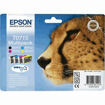 Epson T0715 Cartucho de Tinta Multipack para Epson Stylus DX4400, Epson  Stylus DX8450 - (8715946361246) | Compra online en eBay