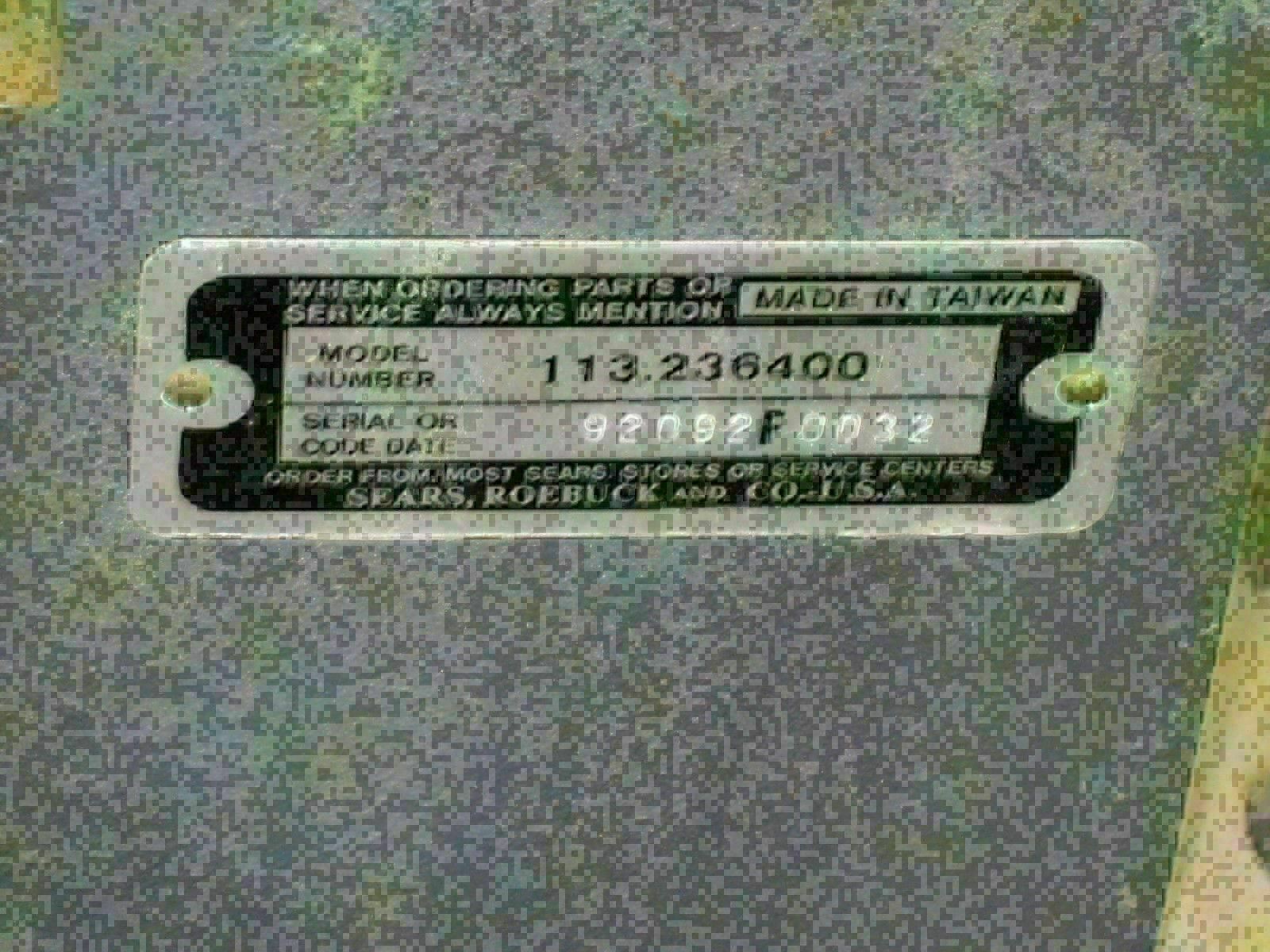 Craftsman Contractor 20\