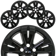 4 For Kia Sportage Lx 2017 2018 2019 Black 17 Wheel Skins Hub Caps Rim Covers 4 For Kia Sportage Lx 2017 2018 2019 Black 17 Wheel Skins Hub Caps Rim Covers