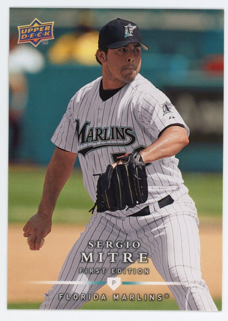 2008 Upper Deck First Edition Sergio Mitre #116