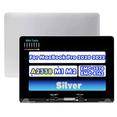 A2338 for MacBook Pro 13 M1 2020 Retina LCD Screen Replacement Assembly A++ New