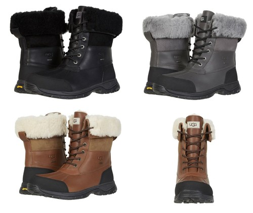 Autentici UGG Stivali Invernali da Uomo Butte Impermeabile Scarpe Di Pelle  Da Sci Neve | eBay