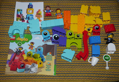 The Lego Movie Duplo Emmet Lucy's Visitors Duplo Planet Not Complete  10895