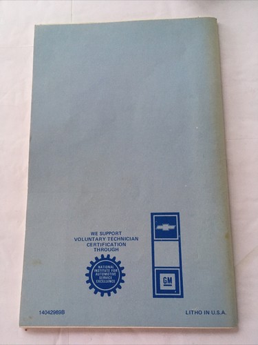 Cavalier 1981 Owner’s Manual - Picture 2 of 2