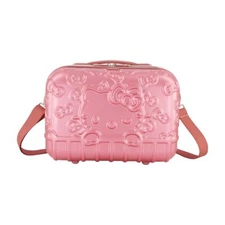 Hello Kitty Pink Molded Carry-on Train Case