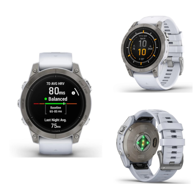 Garmin Epix PRO (Gen 2) 47mm Sapphire Titanium Whitestone Garmin Epix PRO (Gen 2) 47mm Sapphire Titanium Whitestone