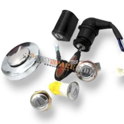 Common Key Lock Set Compatible With Royal Enfield Bullet 350cc