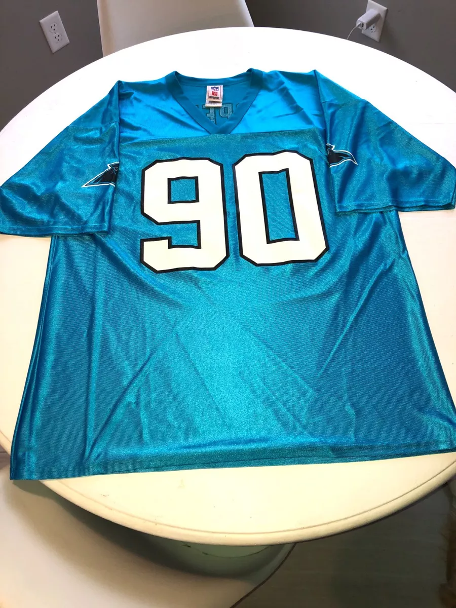 Old school clearance carolina panthers jersey