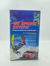 UK Sports Review On VHS Video Cassette Tape