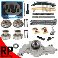 Timing Chain Kit Tool Camshaft Water Pump For Lincoln Ford MKZ Explorer Edge 3.5