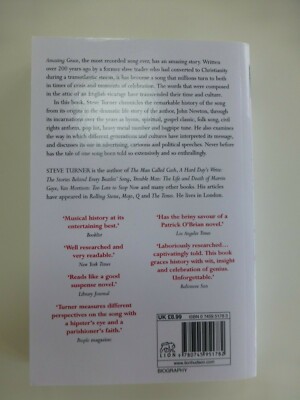 The amazing Grace by Steve Turner-John Newton,slavery& worlds most