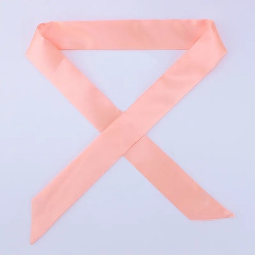Womens Skinny Scarf Satin Faux Silk Long Slim Ribbon Thin Bandana Ladies Scarves - Picture 36 of 44
