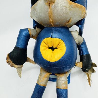 Metal Sonic Plush Sonic The Fighters SEGA 1996 Rare Collector Doll