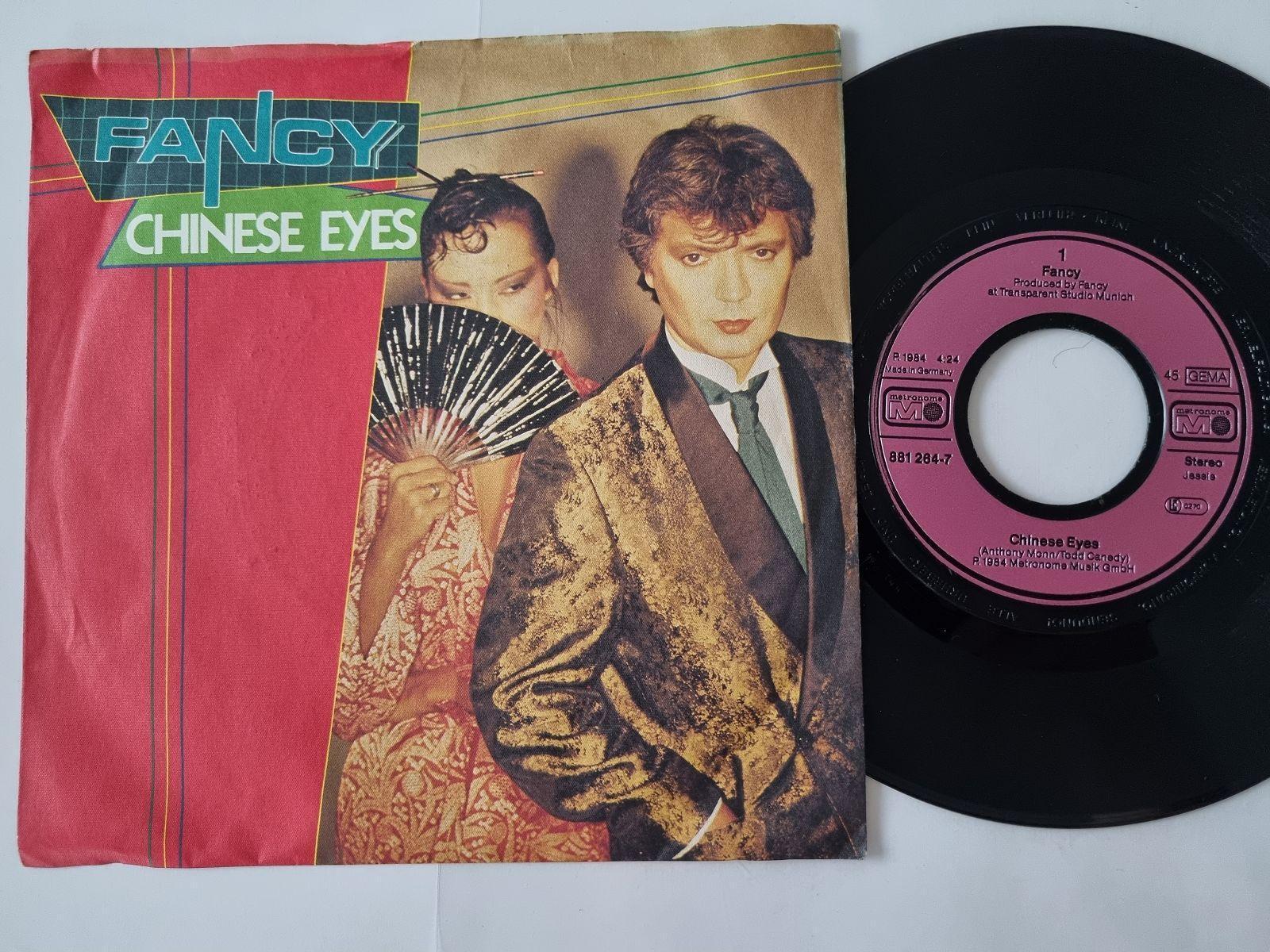 7"" Single Fancy - Chinese eyes Vinyl Germany