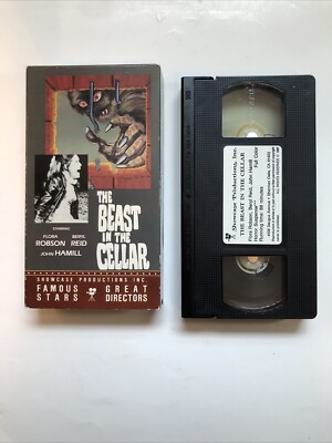 The Beast in the Cellar (VHS, 1987) Showcase Productions Robson Reid Hamill Tape
