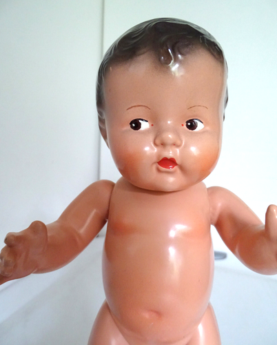 Vintage 1930's All Jointed Composition 11" Toddler Quint Clone Nice! - Picture 2 of 4