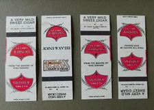 Matchbook covers - Swisher Sweets : a sweet cigar by maker of King Edward