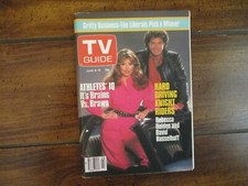 June 9-1984 TV Guide Mag(REBECCA HOLDEN/KNIGHT RIDER/KIM MIYORI/DAVID HASSELHOFF