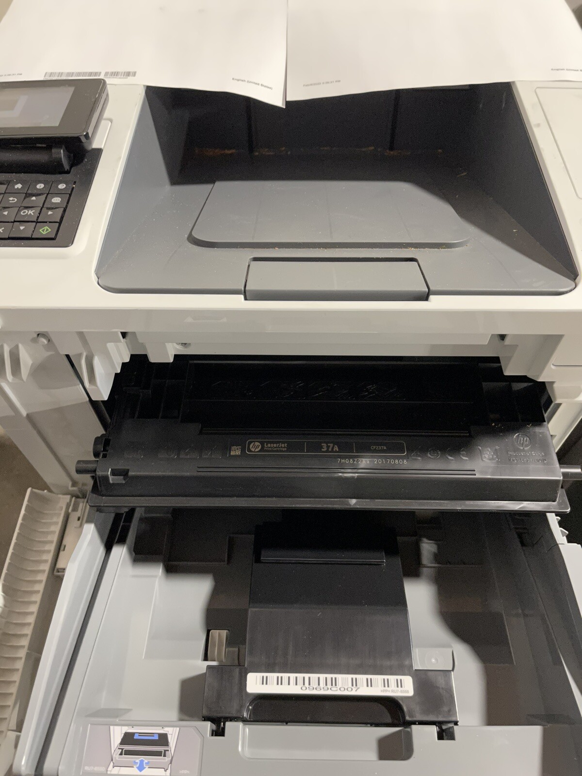 HP LaserJet Enterprise M607 Printer/K0Q14A Full HP Toner 14k Pages